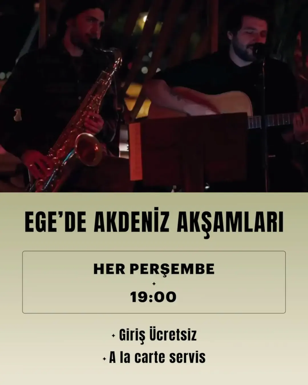 Ege'de Akdeniz Akşamları
